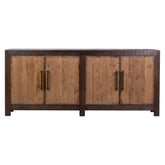 Bennett Dark Brown Frame with Medium Brown Stained Doors Sideboard